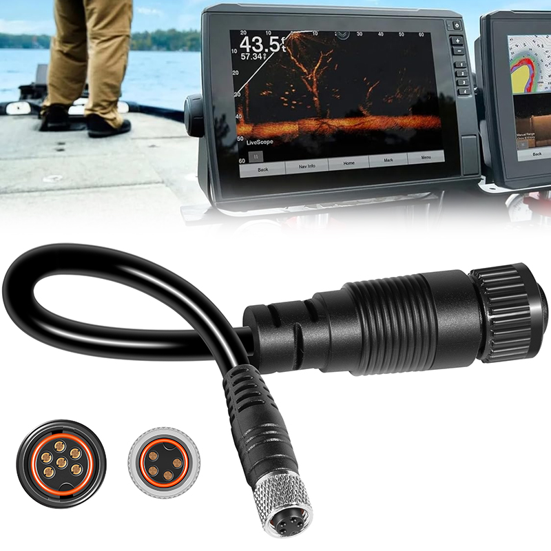 Fish Finder Cable - Cable Adaptador Universal MKR-US2-1 para Sonar