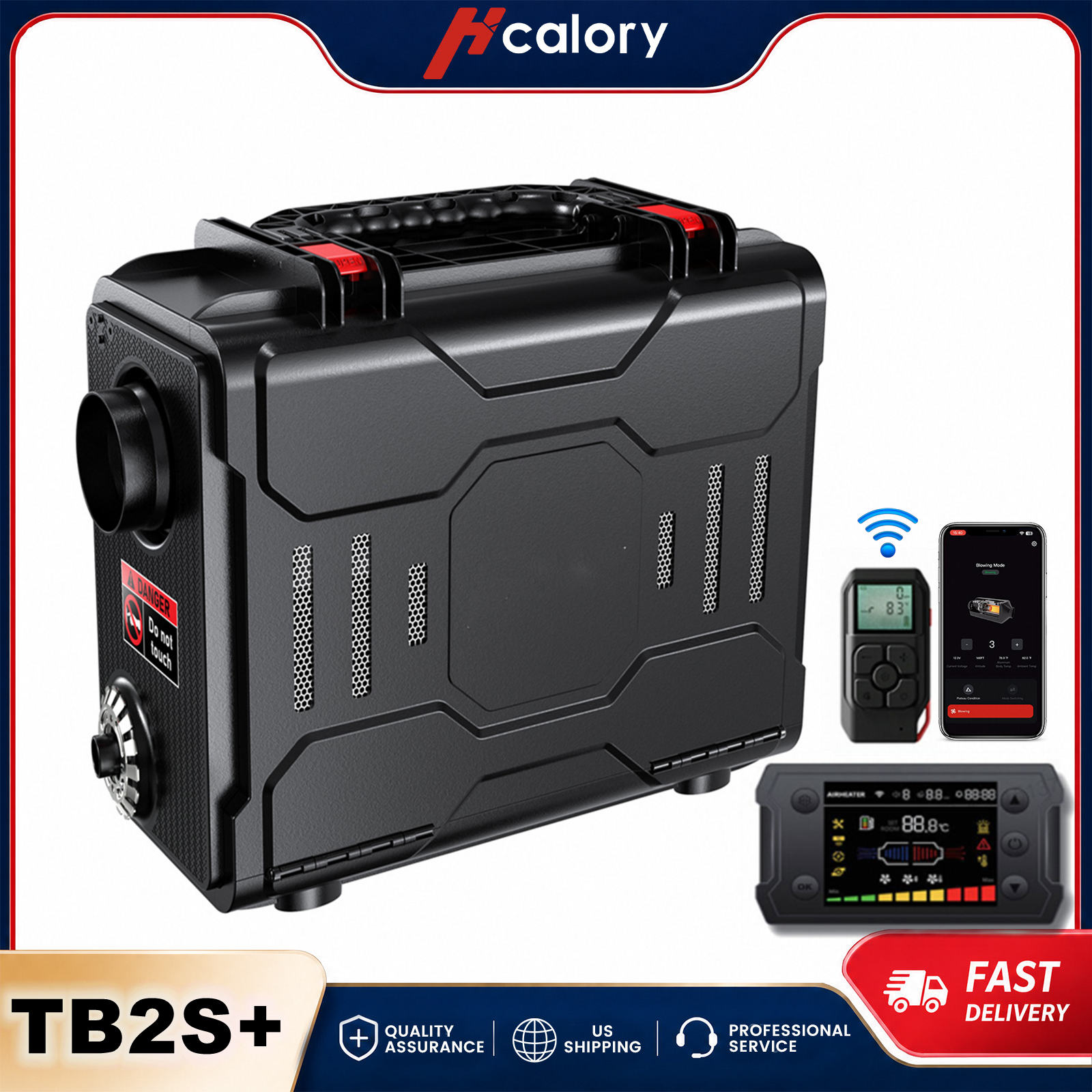 Fishing Camera - Calentador Diésel Hcalory TB2S+ 8KW, 6L,