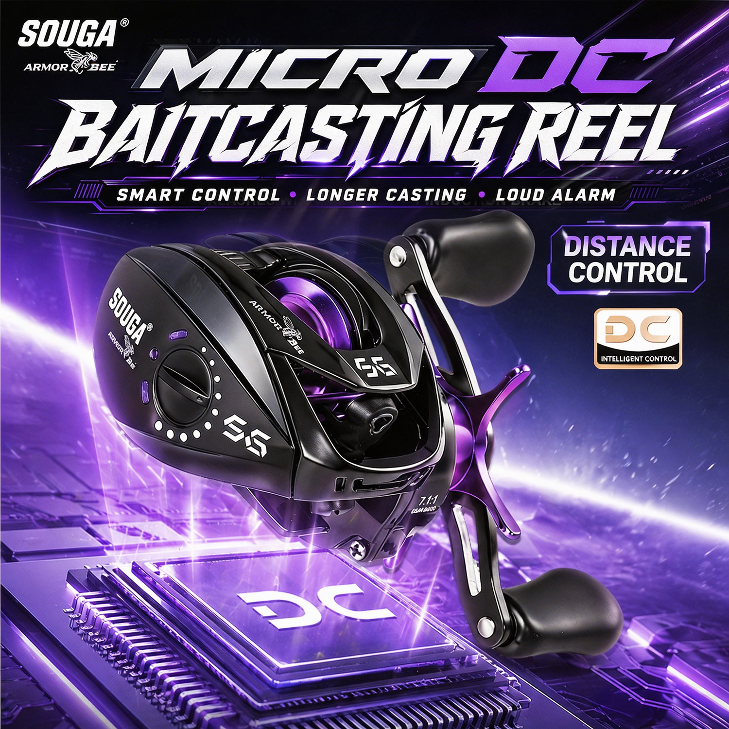 Carrete de Pesca Electrónico S - Kastking Reel Zephyr reseña y precio