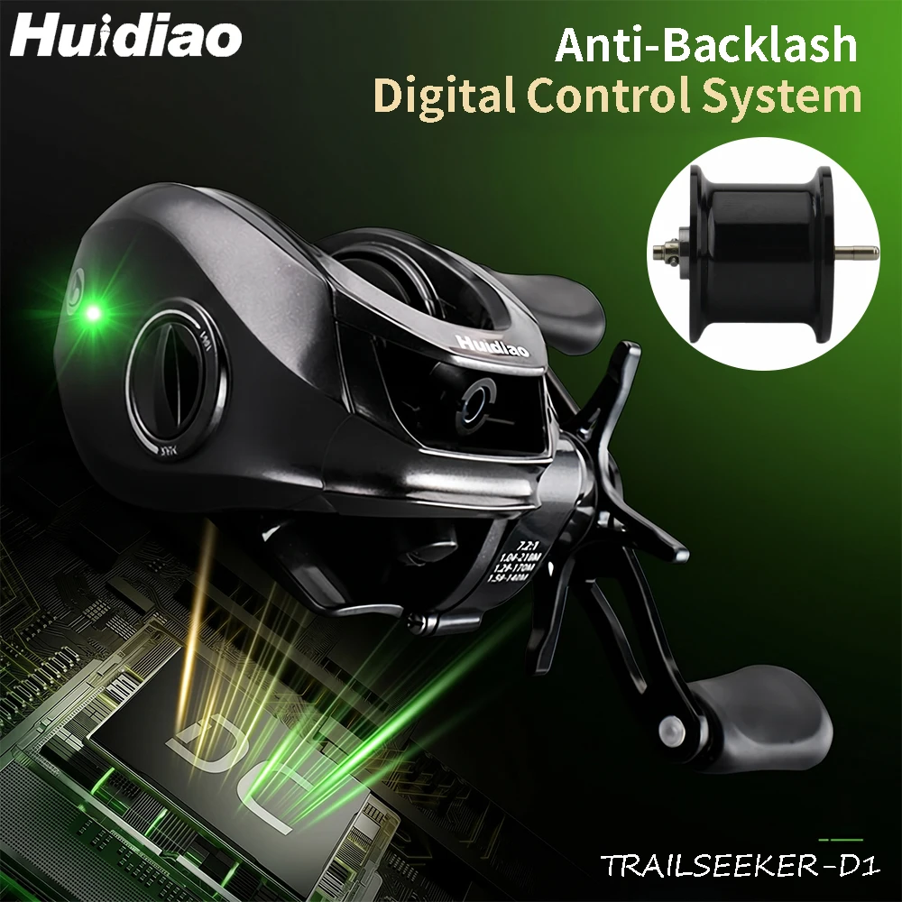 Carrete de Pesca Huidiao TRAIL - Kastking Reel Zephyr reseña y precio