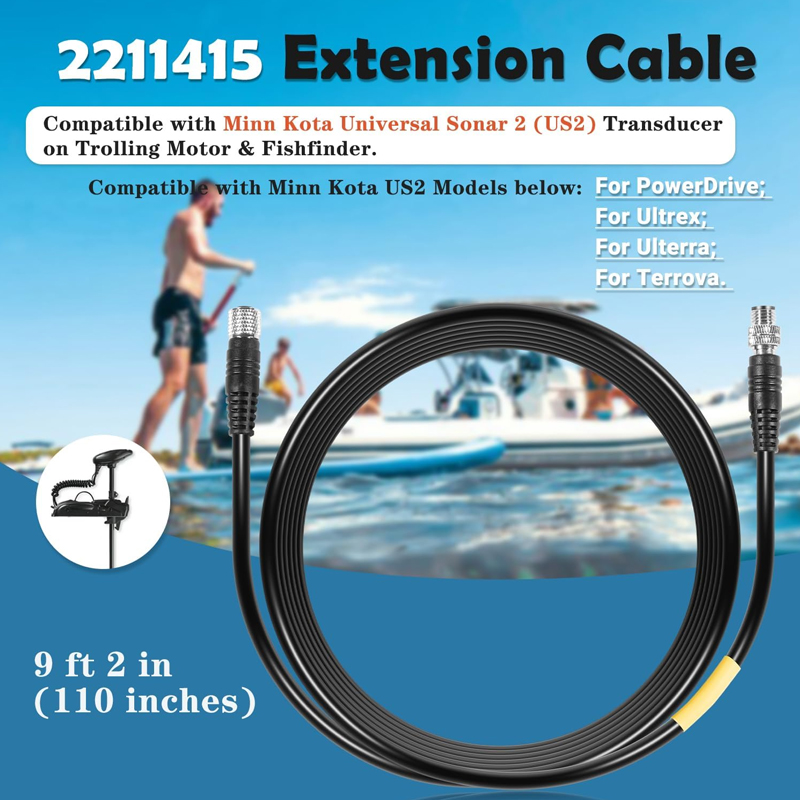 1852068 MKR-US2-8 Cable Adapta - Fish Finder Transducer reseña y precio