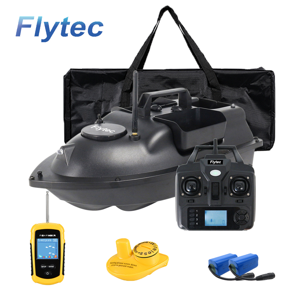 Barco Cebador Inalámbrico RC d - Fish Finder Gps reseña y precio